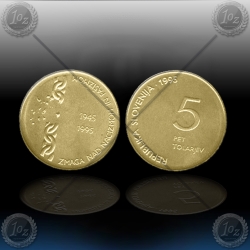 SLOVENIJA 5 Tolarjev 1995 "ZMAGA"